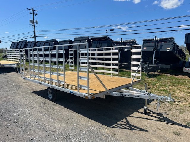 Cargo Pro 8 x 14 Aluminum ATV Trailer – 4′ Aluminum Ramps image 0