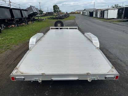 2024 Sport Haven 7×18 Aluminum Car Trailer – 6k Torsion Axles image 1