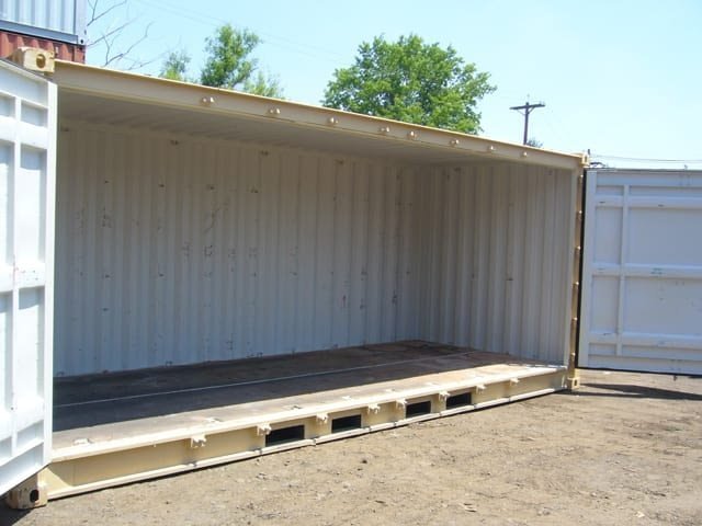 20ft Long Openside Containers 8’6′ H and 9’6″ H image 0