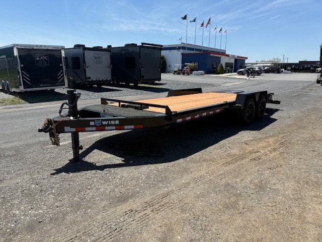 BWise 7 x 20 Heavy Duty Equipment Trailer – 8K Axles image 3