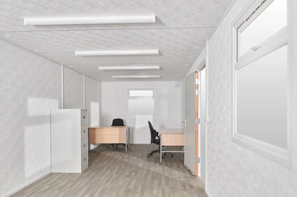 32Ft x 10Ft Jackleg Plastisol Office Cabin image 2