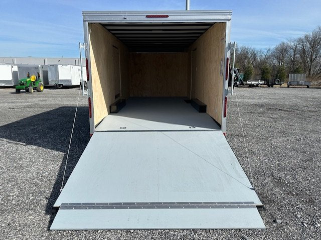 Car Mate 8.5 x 20 Enclosed Car Hauler – Escape Door image 1