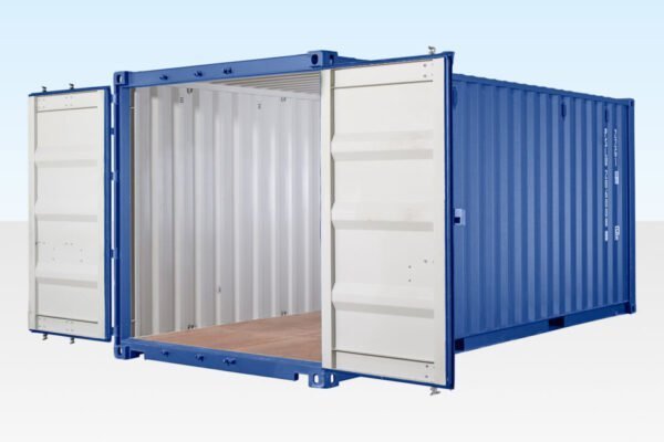 20Ft Shipping Container (One Trip) – Blue image 0