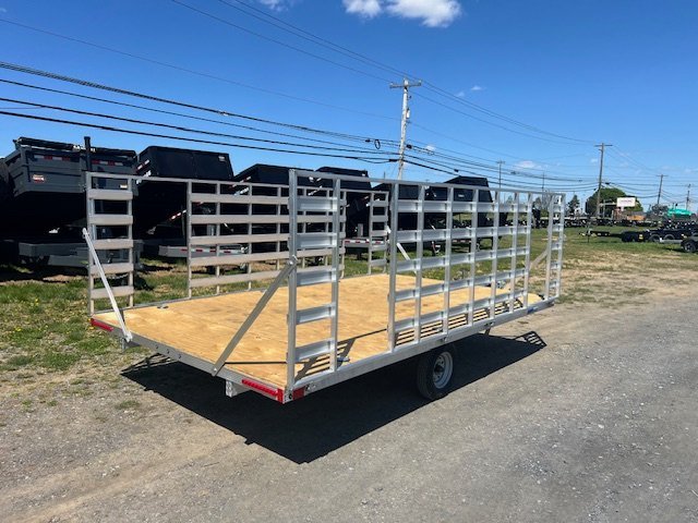 Cargo Pro 8 x 14 Aluminum ATV Trailer – 4′ Aluminum Ramps image 1