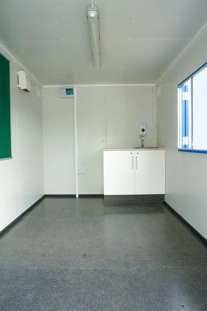 16Ft x 7Ft 6in Steel Mobile Anti-Vandal Office Cabin image 1