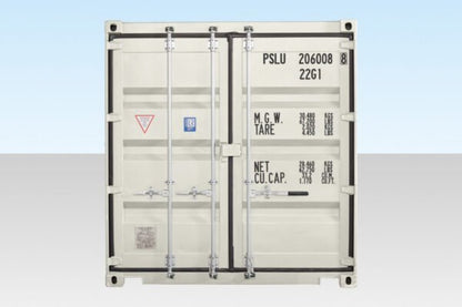 20Ft Shipping Container (One Trip) – White image 2