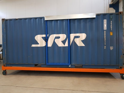 20ft Hi Cube Container (9′ 6″ high) suitable for IBC storage Sliding Door image 4