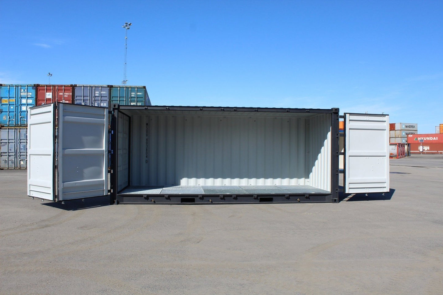 20ft High Cube Container – Hazardous Waste Container, Side opening (9ft 6′ high) image 4