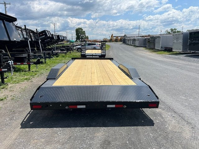 CAM Superline 8 x 20 Full Width Equipment Trailer – Slide Out Ramps image 1