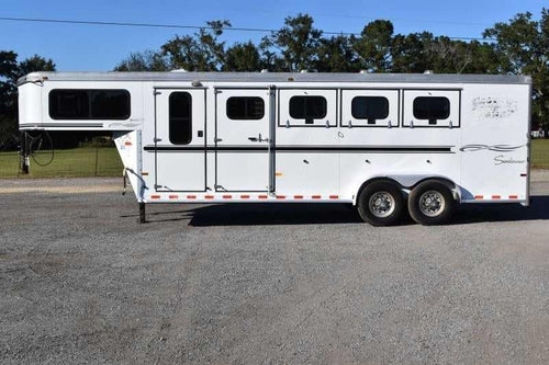 Used 2005 Sundowner 4HGN 4 Horse Trailer image 0