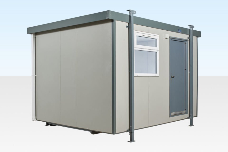 12Ft x 10Ft Jackleg Cabin (Plastisol) image 0
