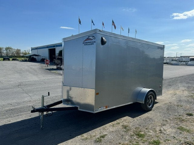 American Hauler 6 x 12 Enclosed V-Nose Cargo Trailer image 0