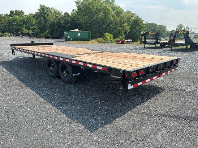BWise 8 x 26 Deckover Equipment Trailer – Split Tilt Deck image 2