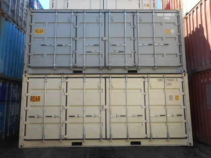 20ft Long Openside Containers 8’6′ H and 9’6″ H image 1