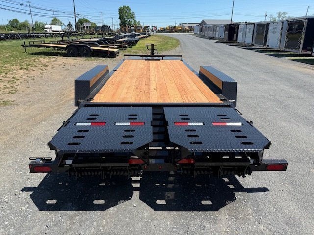 BWise 7 x 20 Heavy Duty Equipment Trailer – 8K Axles image 1