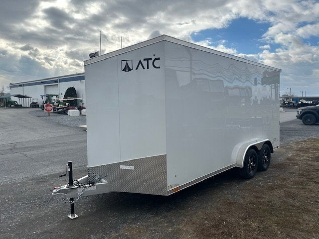 ATC 7.5 x 16 Aluminum Enclosed Cargo Trailer – Spoiler image 3