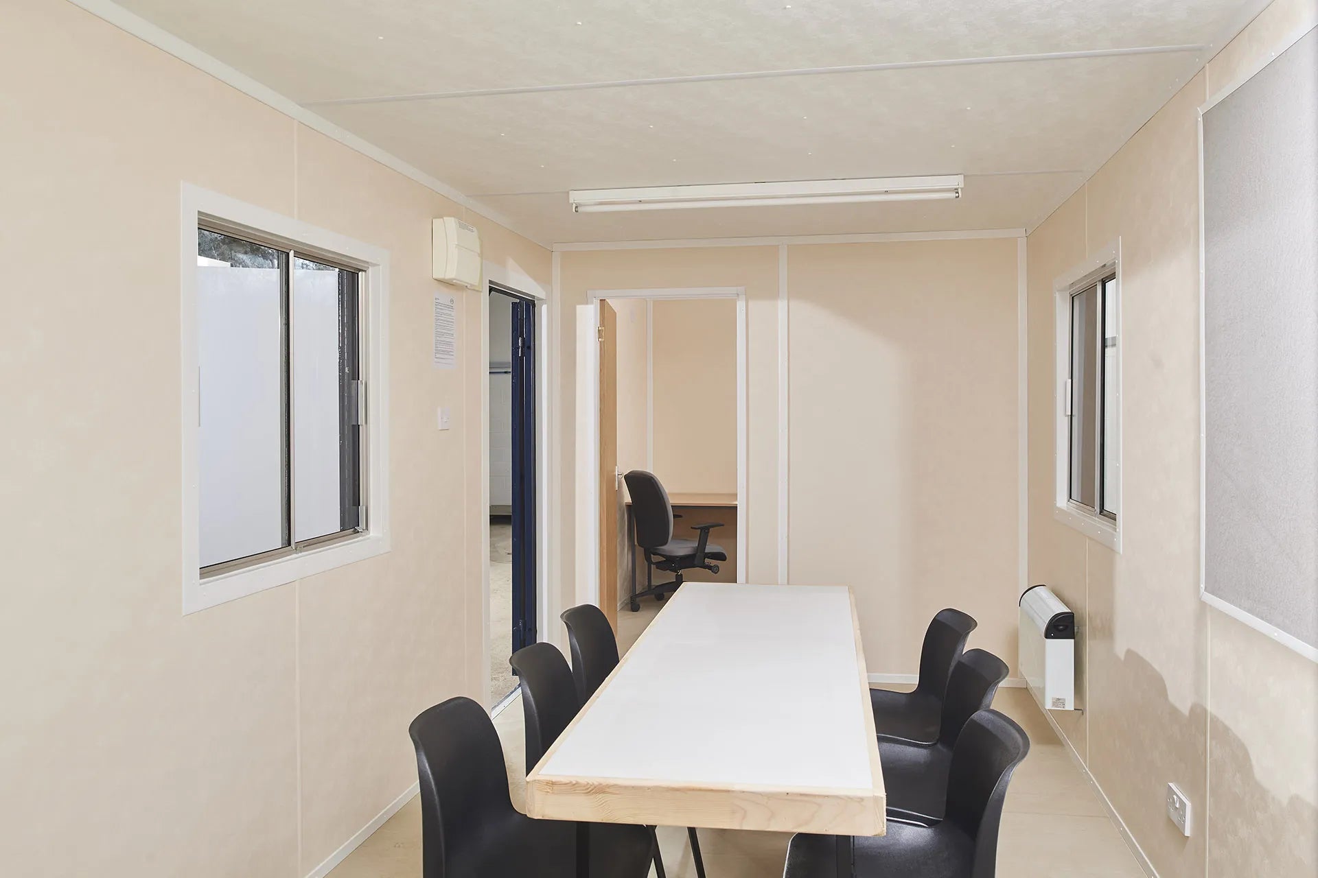 20Ft x 8Ft Steel Office/Canteen Cabin image 2