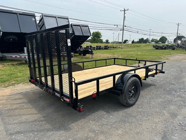 Big Tex 7 x 12 Landscape Utility Trailer – Rear Ramp Gate image 2