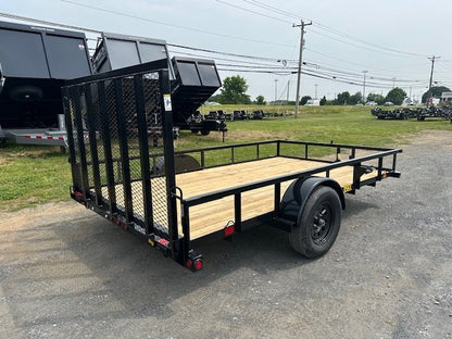 Big Tex 7 x 12 Landscape Utility Trailer – Rear Ramp Gate image 2