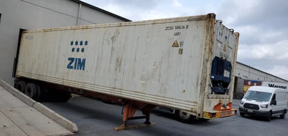 40ft HC Reefer Container–Wind &amp; Water Tight, Non-Working For Sale image 2