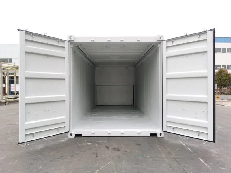 20ft Dry Intermediate Bulk Storage Top Loading Shipping Container image 2