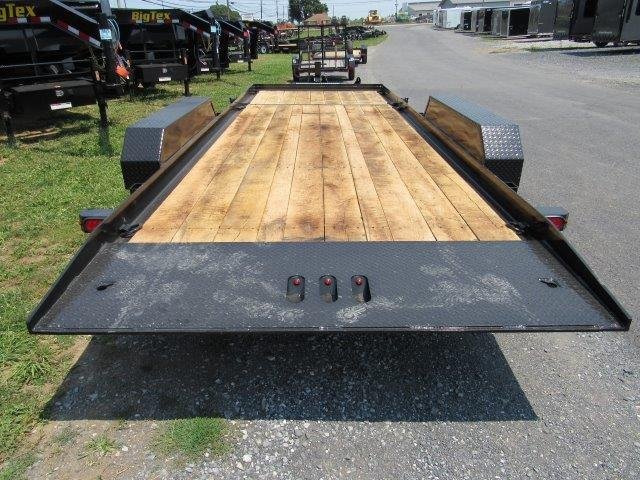 CAM Superline 7 x 21 Equipment Trailer – Gravity Split-Tilt image 1