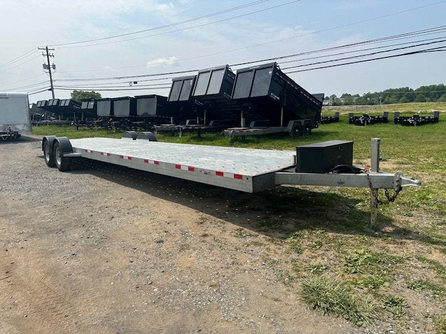 2025 JF Trailers 7×35 Galvanized Car Trailer – Torsion Axles image 0