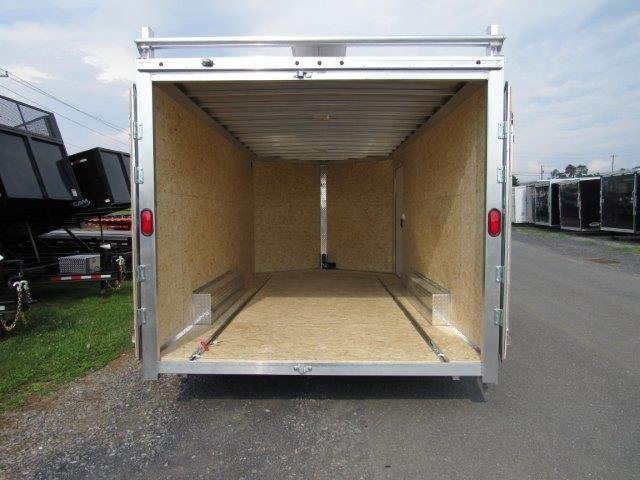 Cargo Pro 8.5×16 Aluminum Enclosed V-Nose Trailer image 1