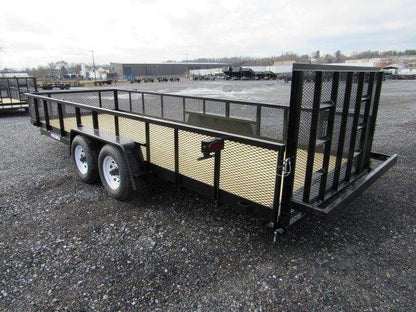 Premier 7 x 20 Landscape Utility Trailer – HD Ramp Gate image 3