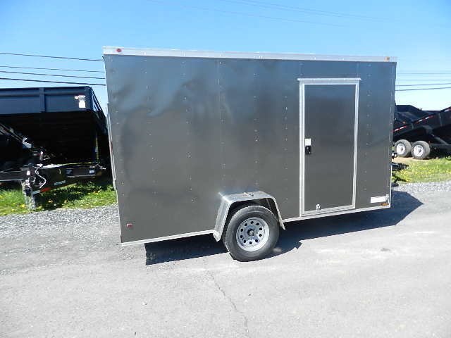 Diamond Cargo 6 x 12 Enclosed Trailer – Ramp Door image 2