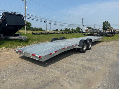 2025 JF Trailers 7×35 Galvanized Car Trailer – Torsion Axles image 2