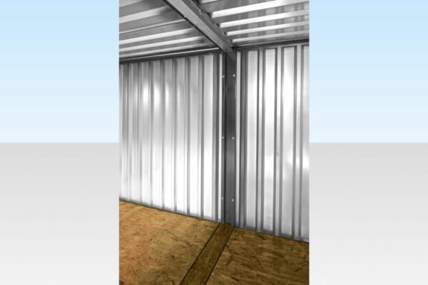 3M X 4.2M Side Linked Flat Pack Container Bundle (Galvanised) image 0