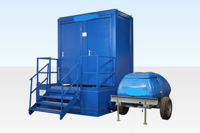 Double Mains Toilet Waste Tank image 1