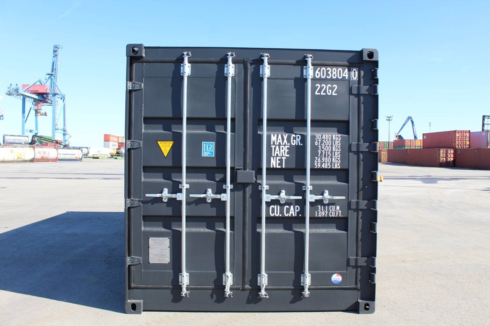 20ft High Cube Container – Hazardous Waste Container, Side opening (9ft 6′ high) image 5