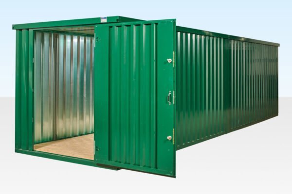 8M X 2.1M End Linked Flat Packed Container Bundle (Powder Coated) image 1