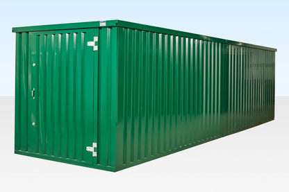 8M X 2.1M End Linked Flat Packed Container Bundle (Powder Coated) image 1