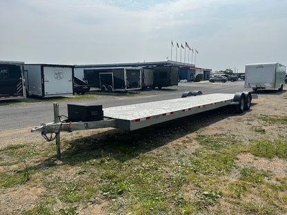 2025 JF Trailers 7×35 Galvanized Car Trailer – Torsion Axles image 3