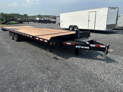 BWise 8 x 26 Deckover Equipment Trailer – Split Tilt Deck image 0