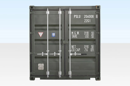 20Ft Shipping Container (One Trip) – Dark Green image 2