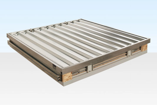 (2m) Flat Pack Metal Store image 0