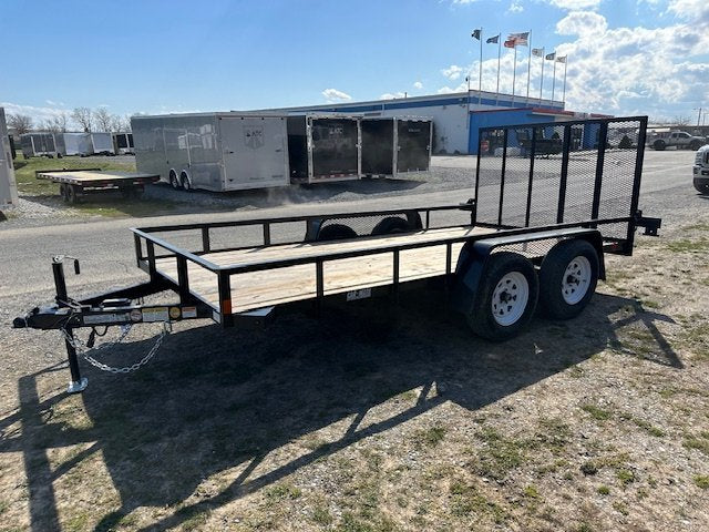 Car Mate 6 x 14 Landscape Utility Trailer – Landscape Ramp image 2
