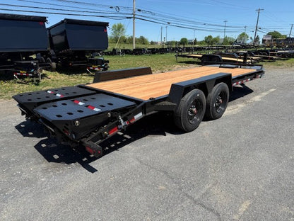 BWise 7 x 20 Heavy Duty Equipment Trailer – 8K Axles image 2