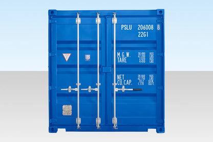 20Ft Shipping Container (One Trip) – Blue image 2