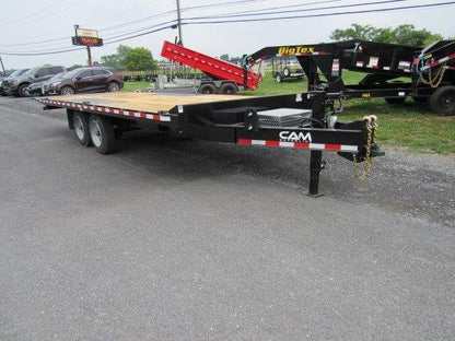 CAM Superline 8 x 22 Deckover Equipment Tilt Trailer – 8K Axles image 3