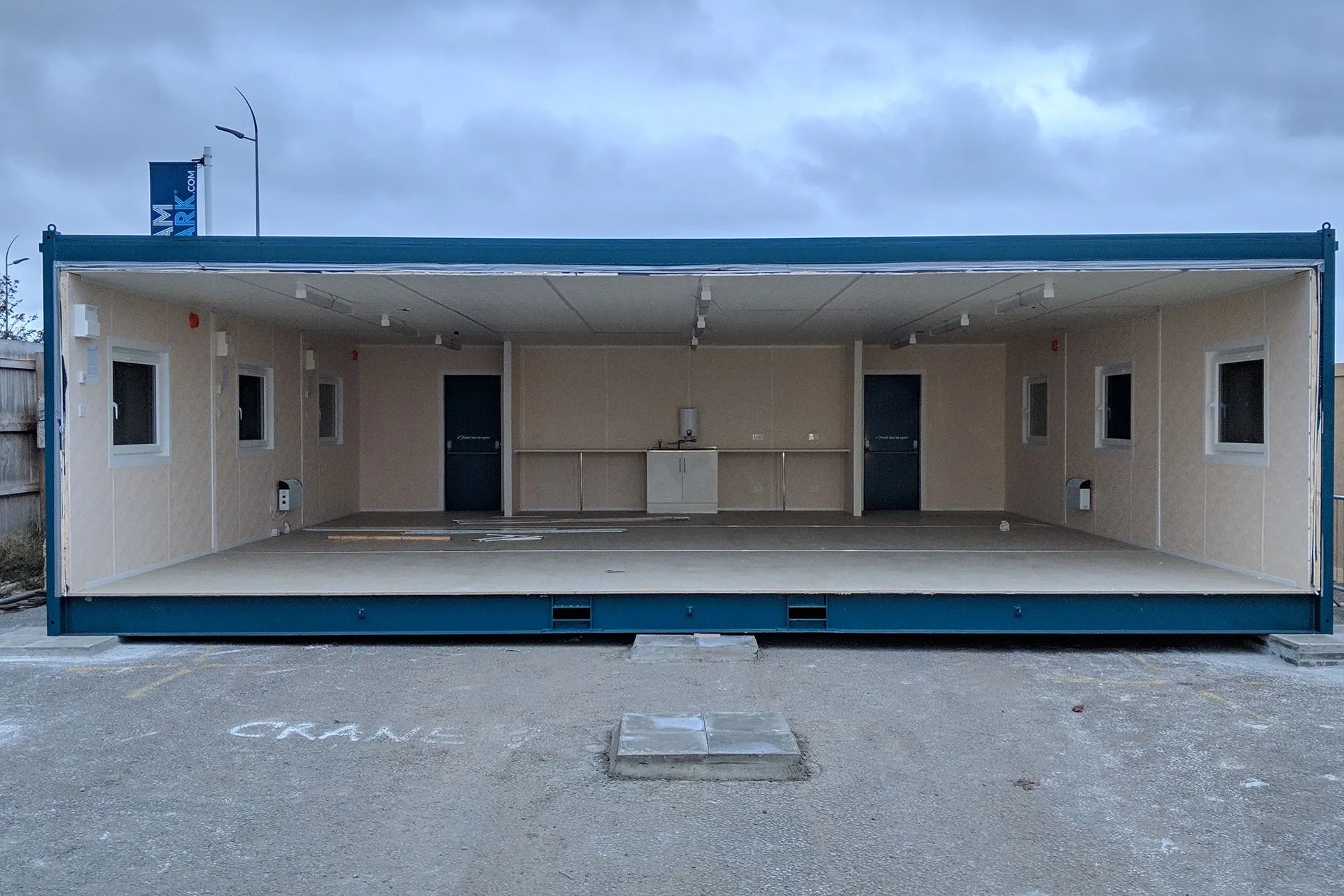 (3 Bay) Anti-Vandal Modular Building image 2