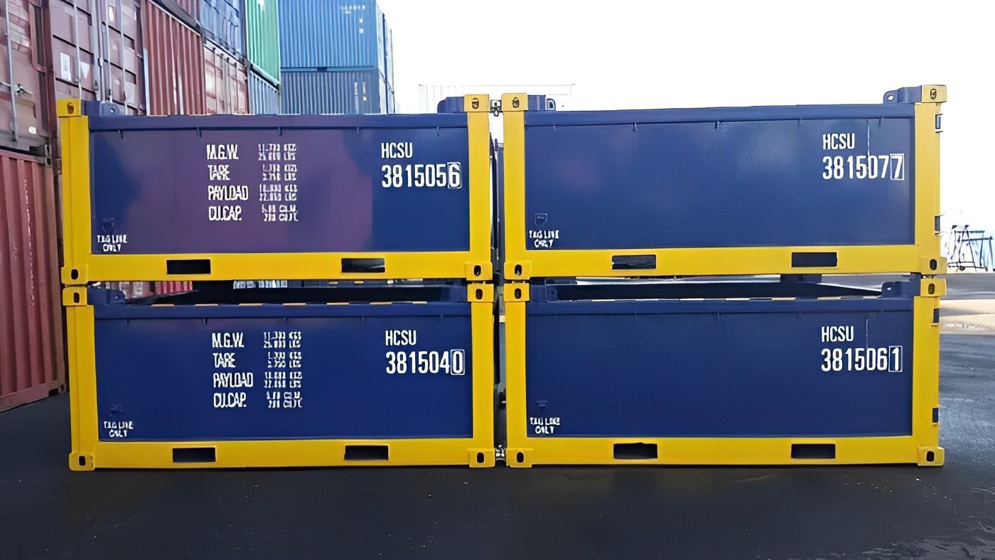 10ft DNV 2.7-1 Half Height Open Top Containers image 4