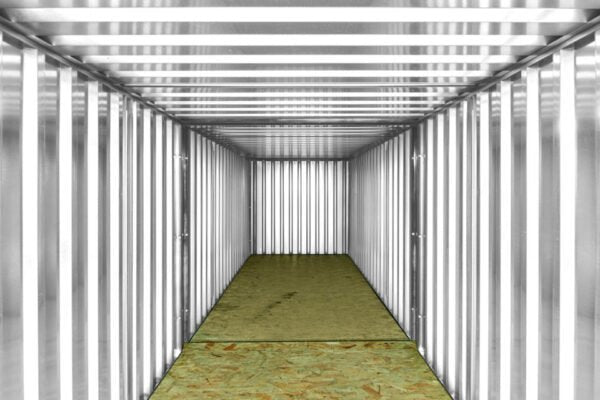 6M X 2.1M End Linked Flat Packed Container Bundle (Powder Coated) image 2